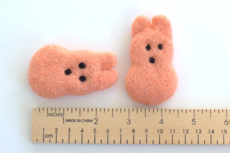 Easter Marshmallow Bunny Ornaments- Bright Colors