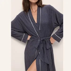 Eberjey Gisele Printed TENCEL™ Modal Long Robe R1141L