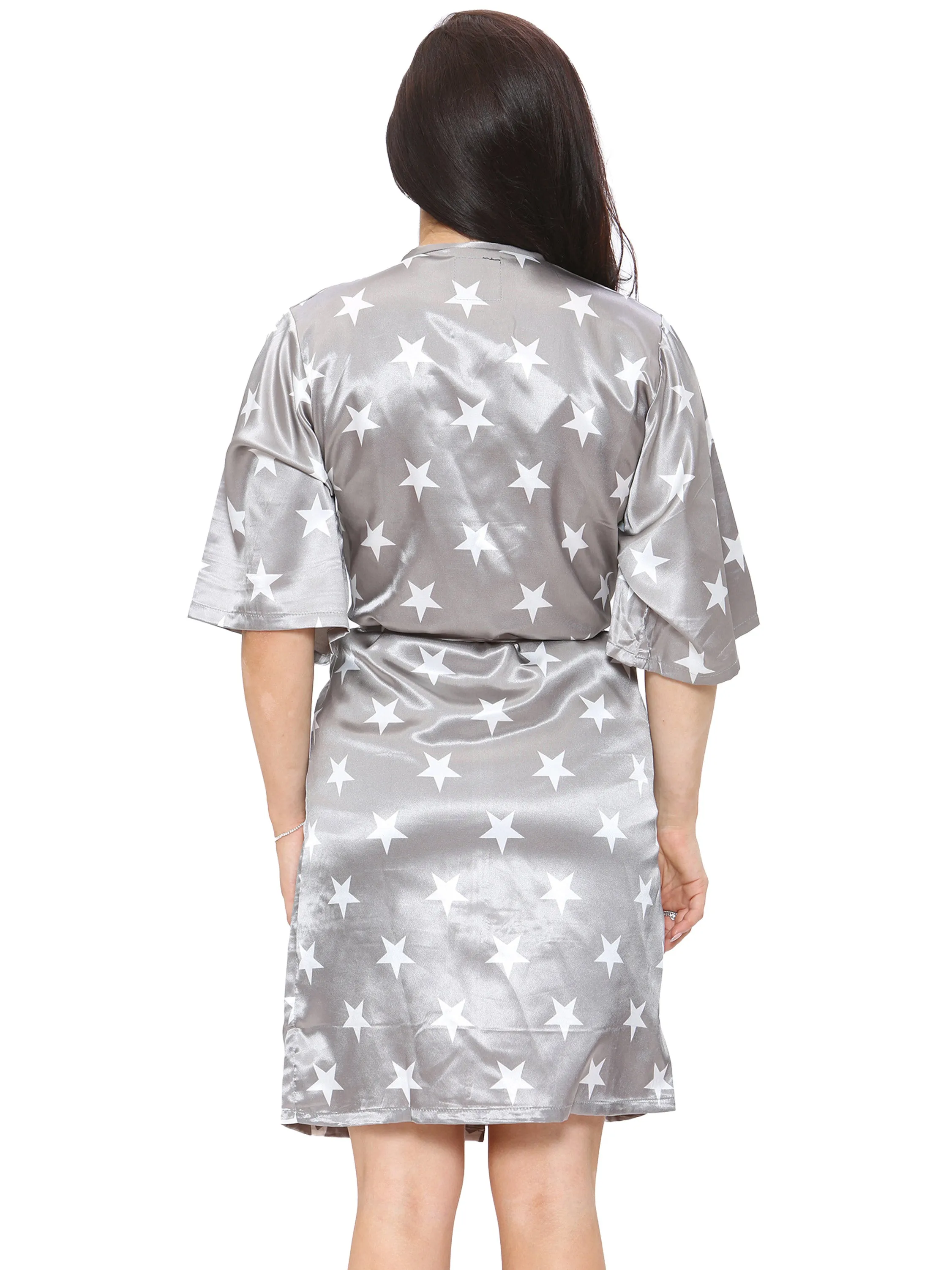 EX F&F Ladies Kimono Dressing Gown