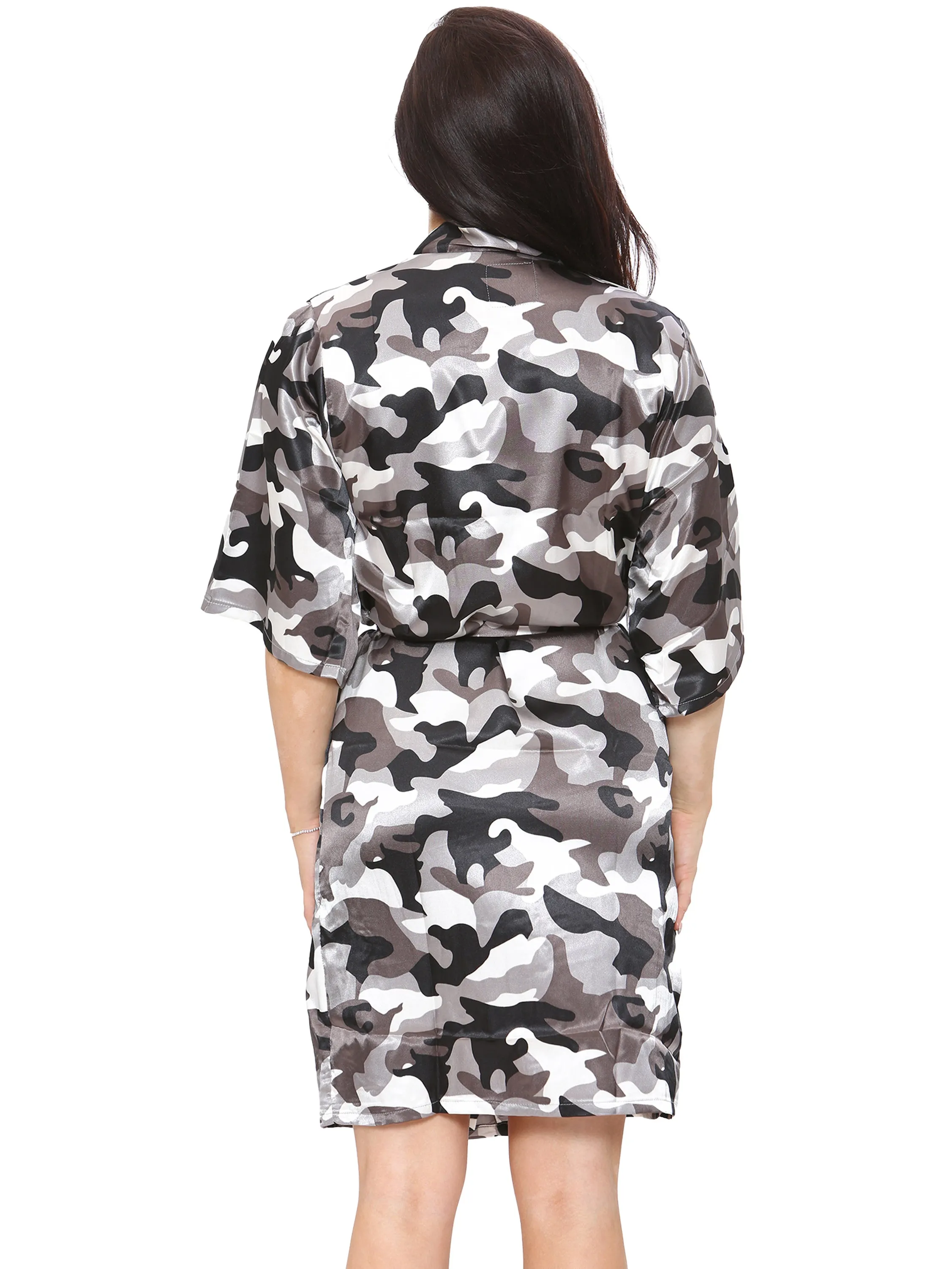 EX F&F Ladies Kimono Dressing Gown