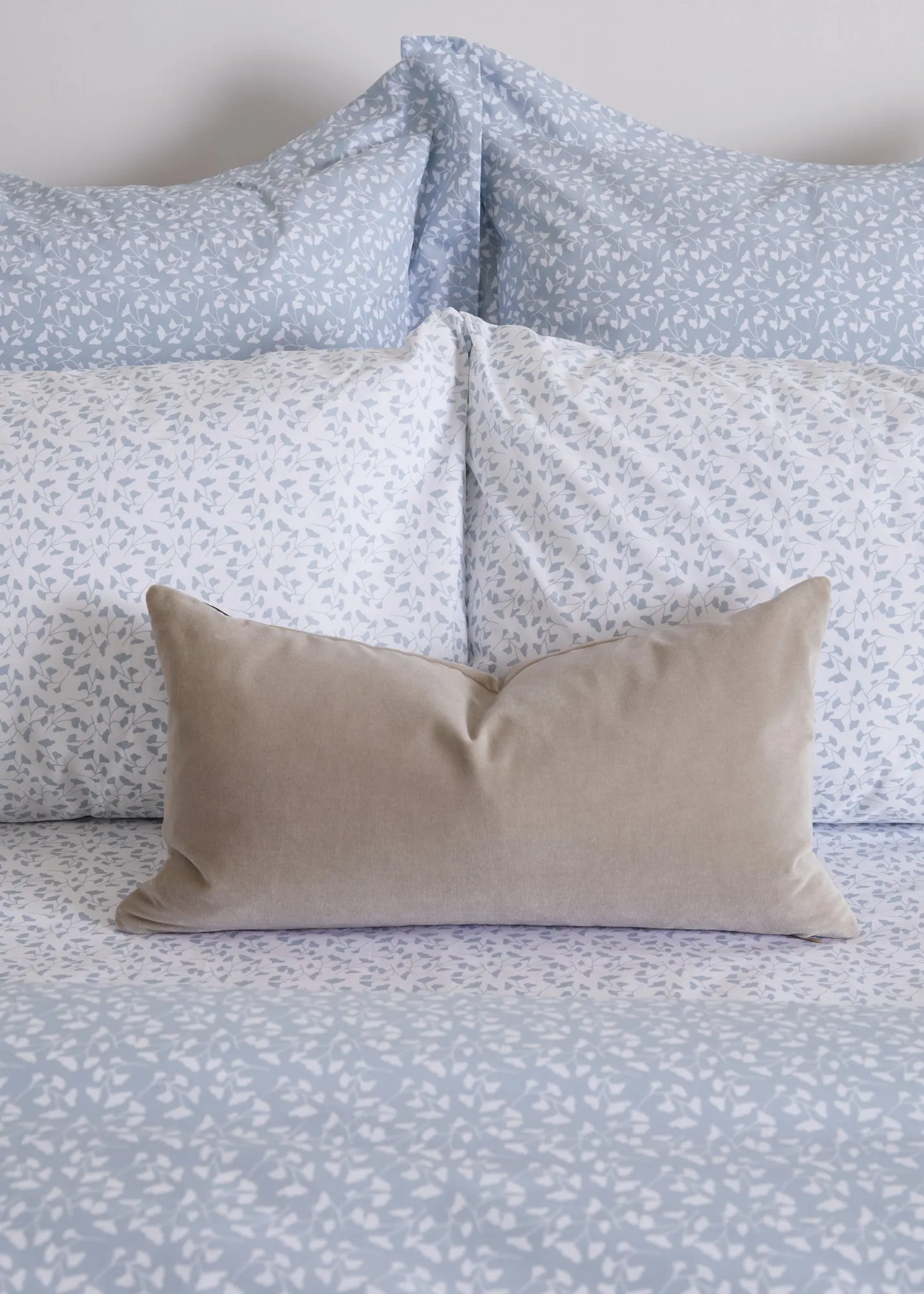 Foxford Blue Petal Pillowcase Set