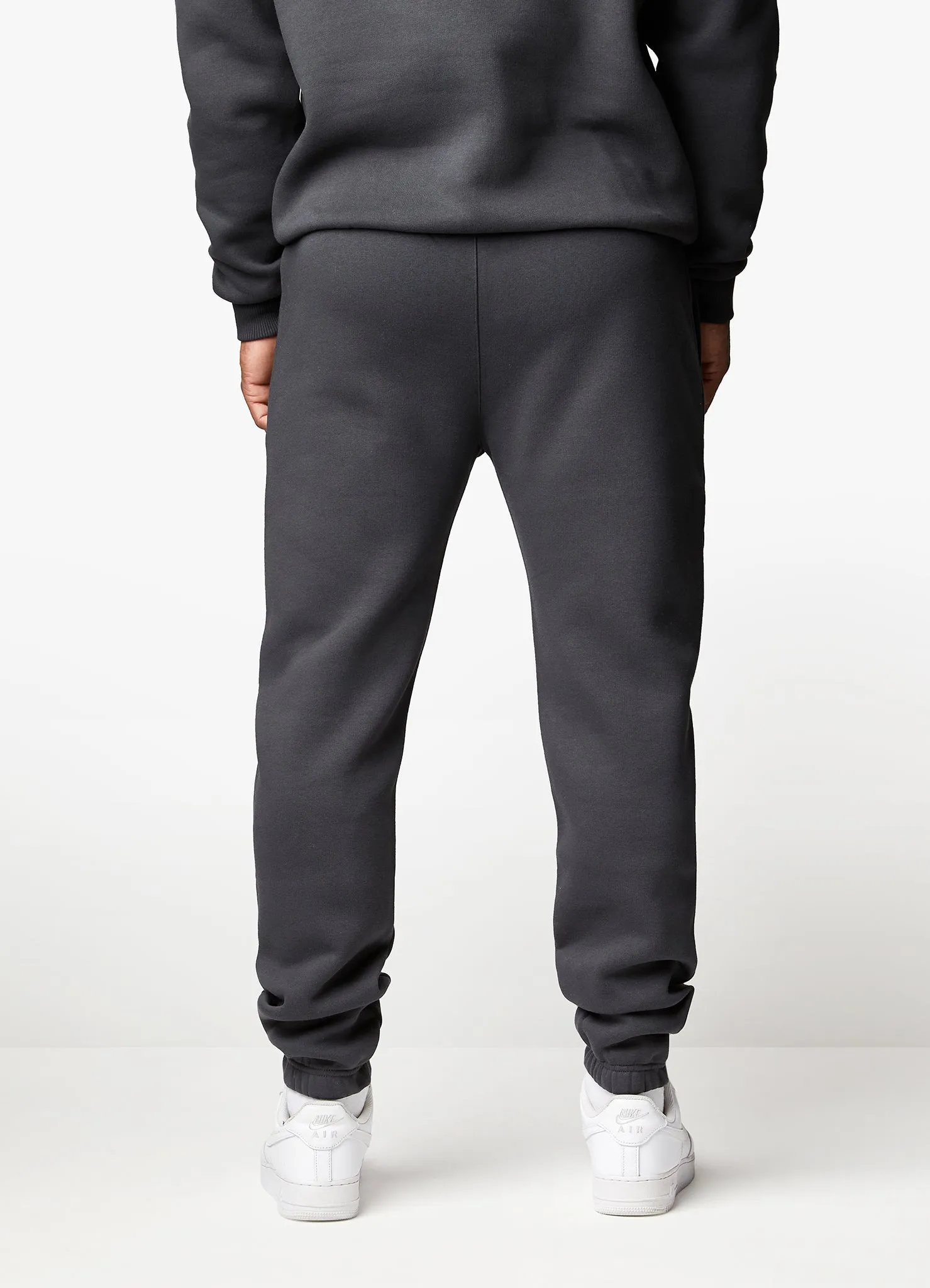 Gym King Established Hood & Jogger - Dark Pewter