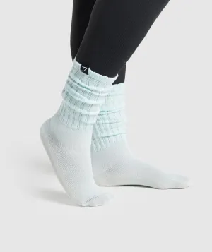 Gymshark Comfy Rest Day Socks - Light Green
