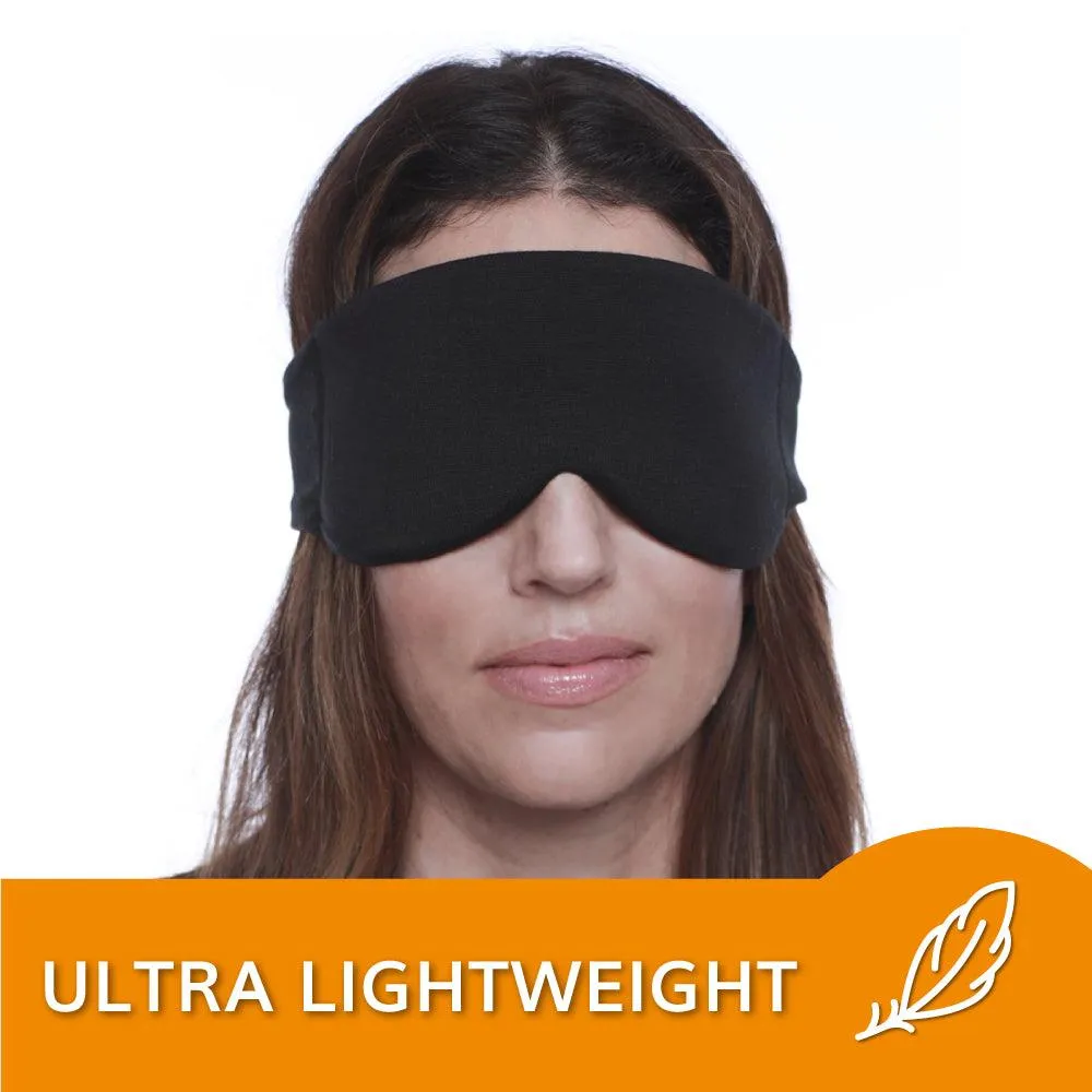 HappyLuxe Jet Black Escape Sleep Mask