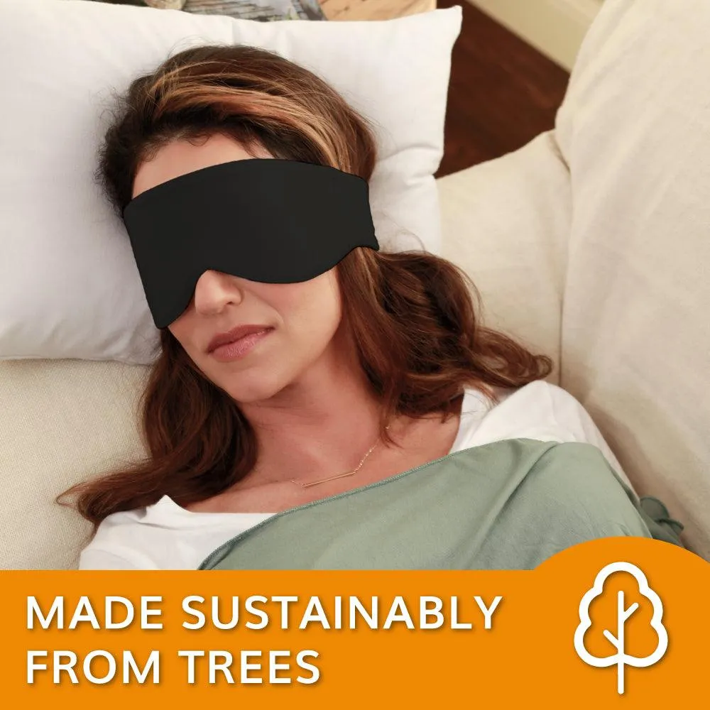 HappyLuxe Jet Black Escape Sleep Mask