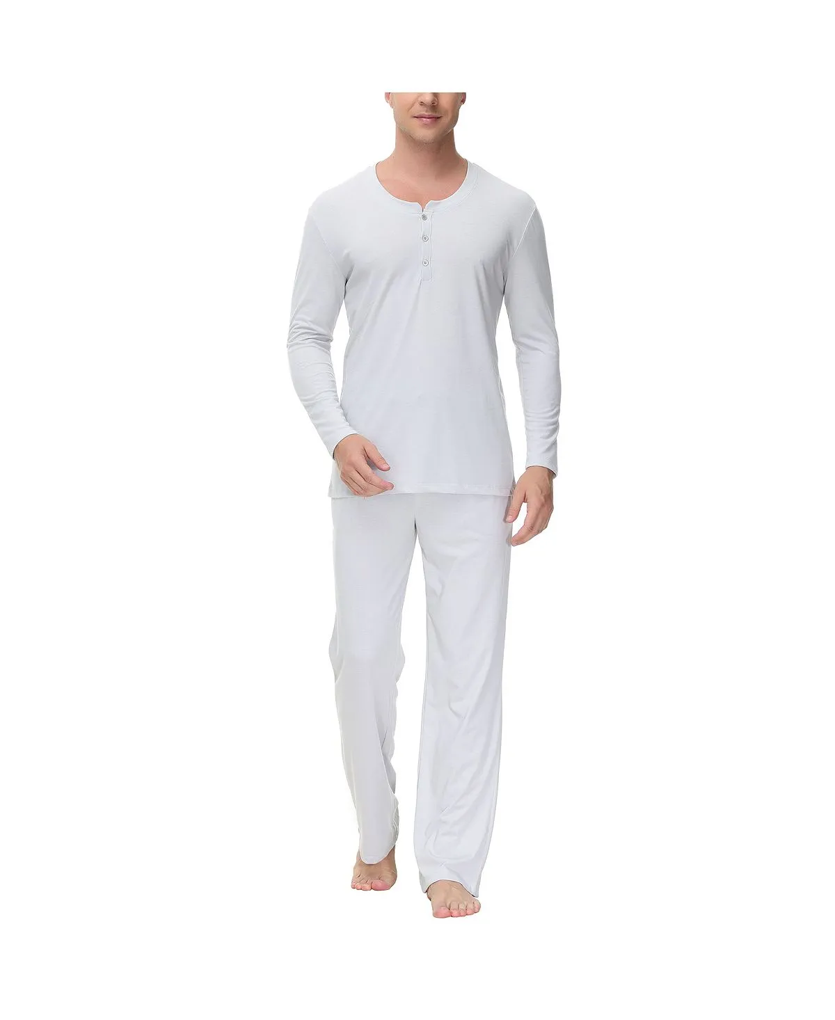 Henley INK IVY Men's Two Piece Pajama Set