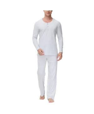 Henley INK IVY Men's Two Piece Pajama Set