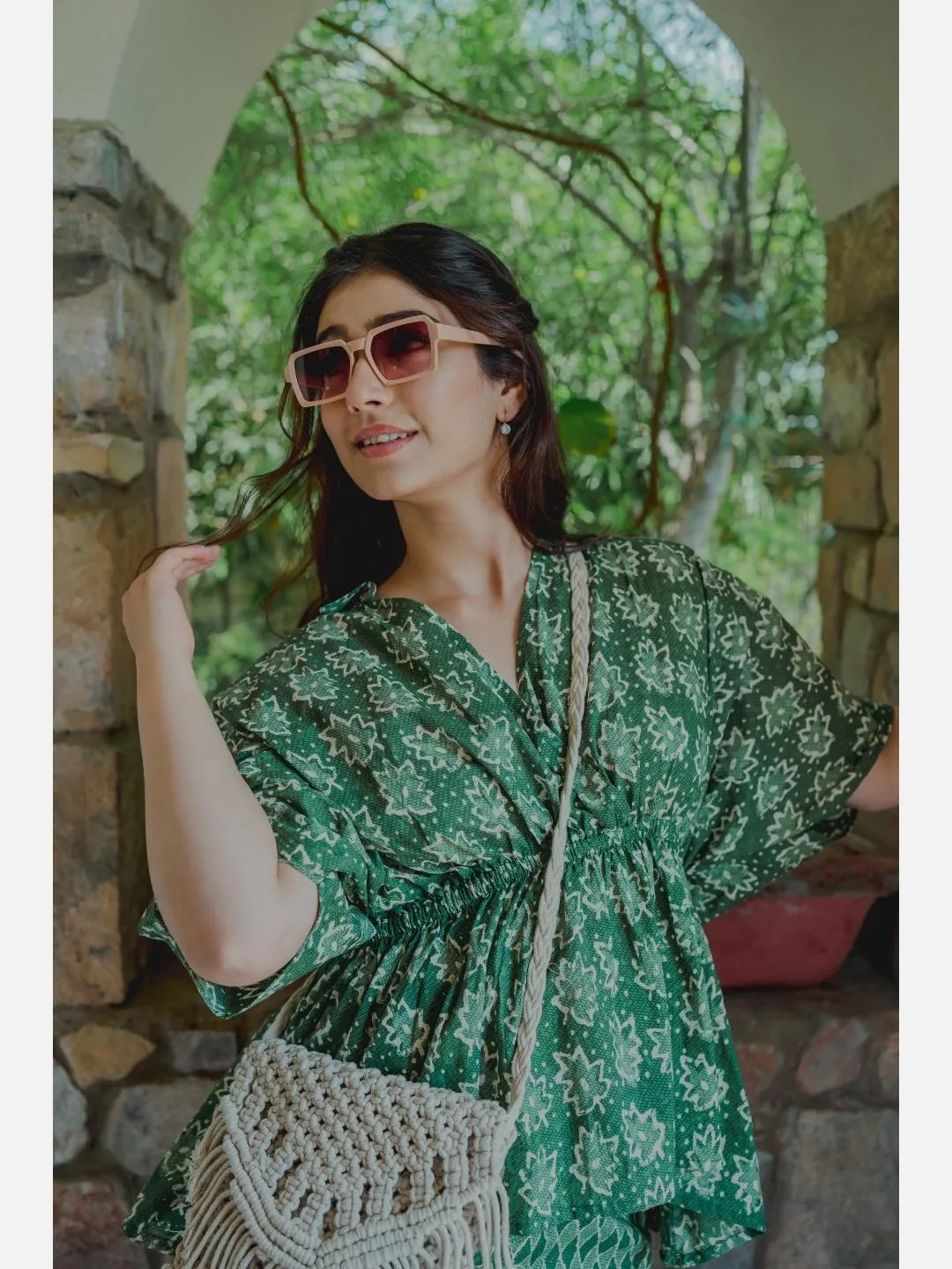 High Low Green Loungewear