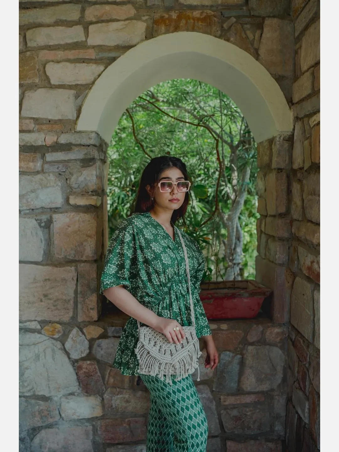 High Low Green Loungewear
