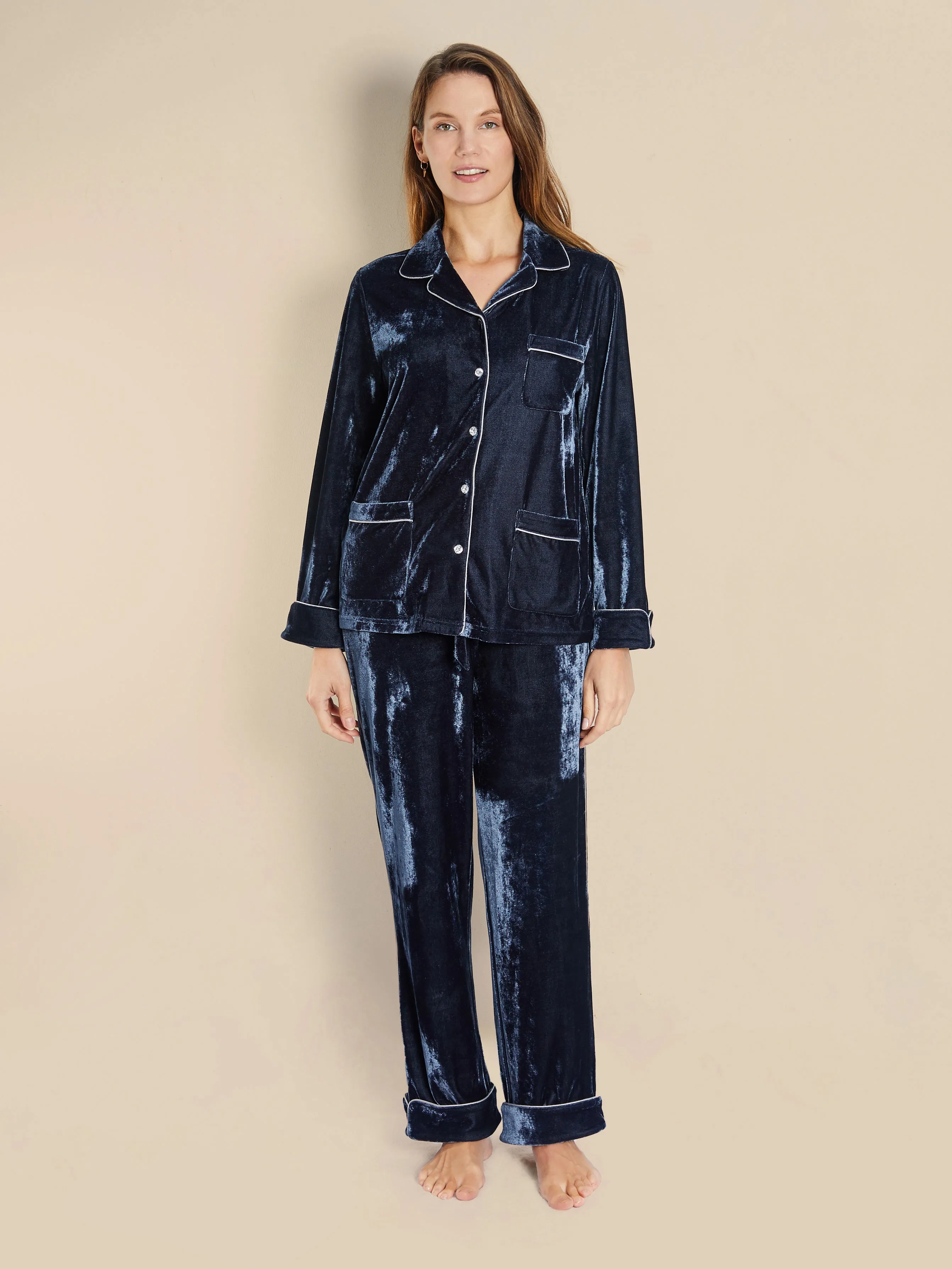 His & Hers Velvet Pyjama Bundle - Aphrodite/Zeus