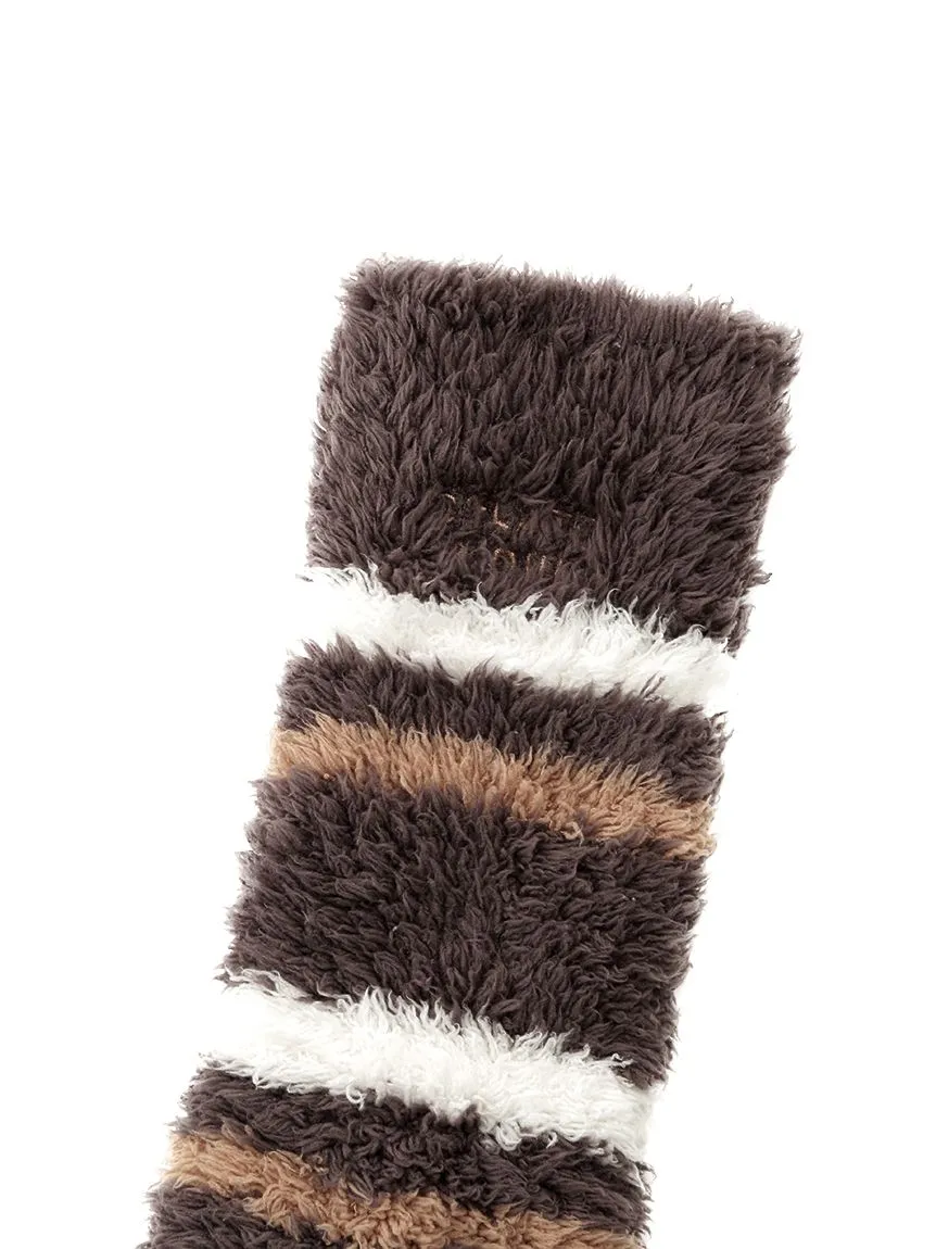 HOLIDAY Gelato Border Fuzzy Socks