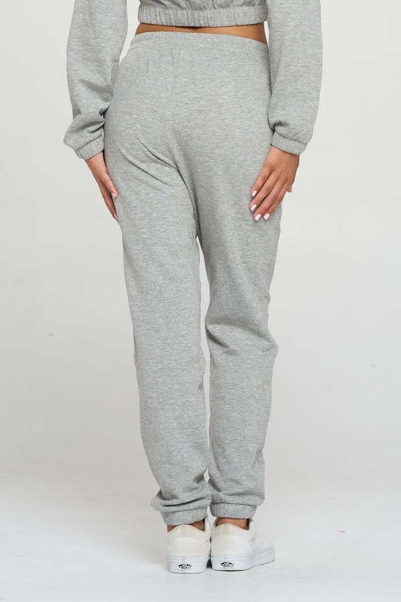 HOODED CORSET TOP & PANTS SET