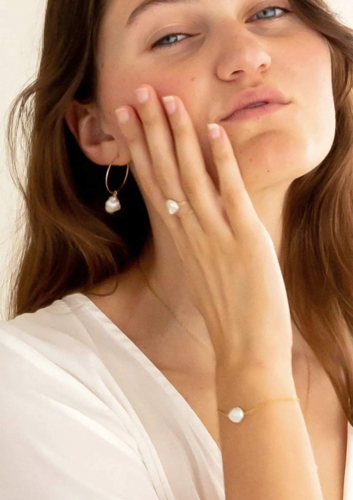 Keshi Pearl Daily Serenity Ring