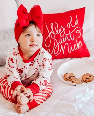 Kids 2 Pc Christmas Pajamas - Candy Canes
