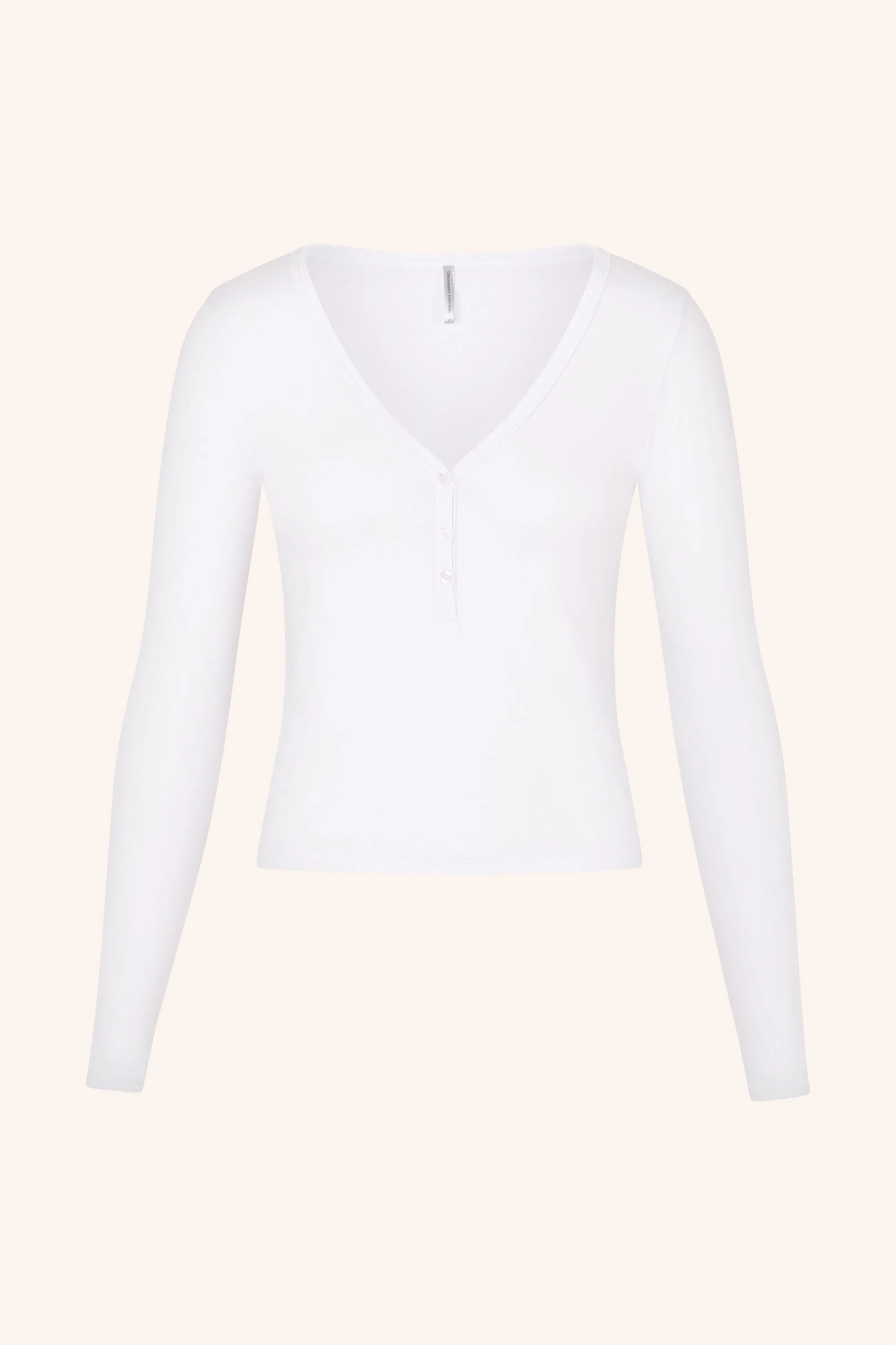 Long Sleeve Top White