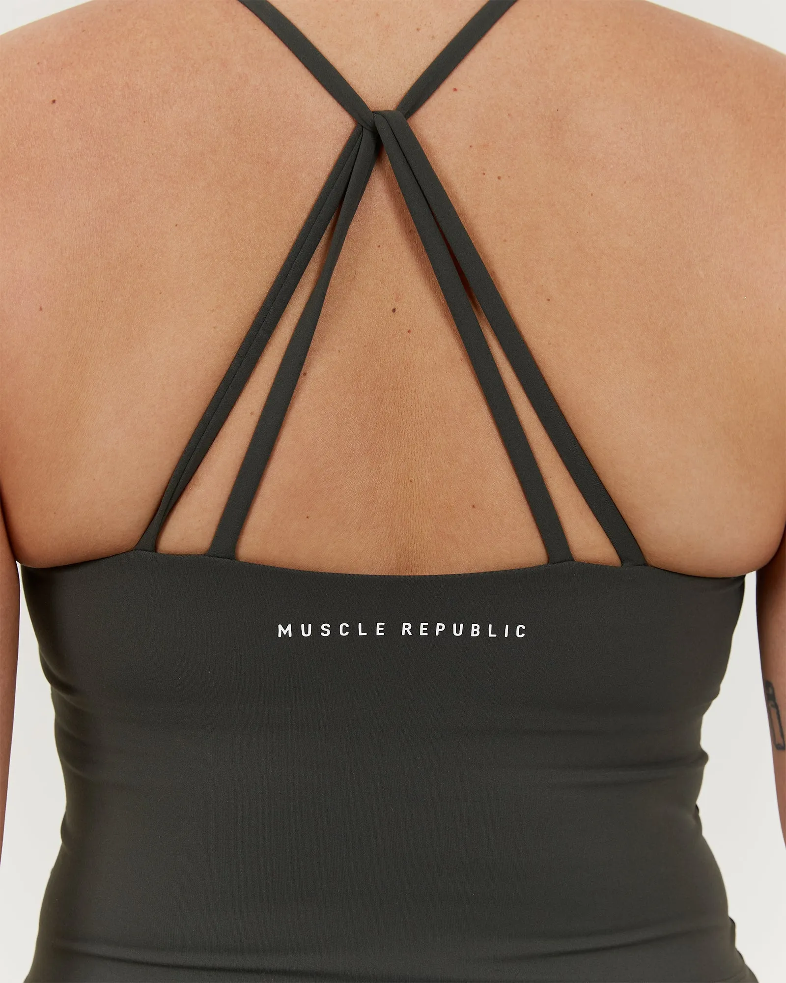 LUXE KELSEY TOP - FOREST