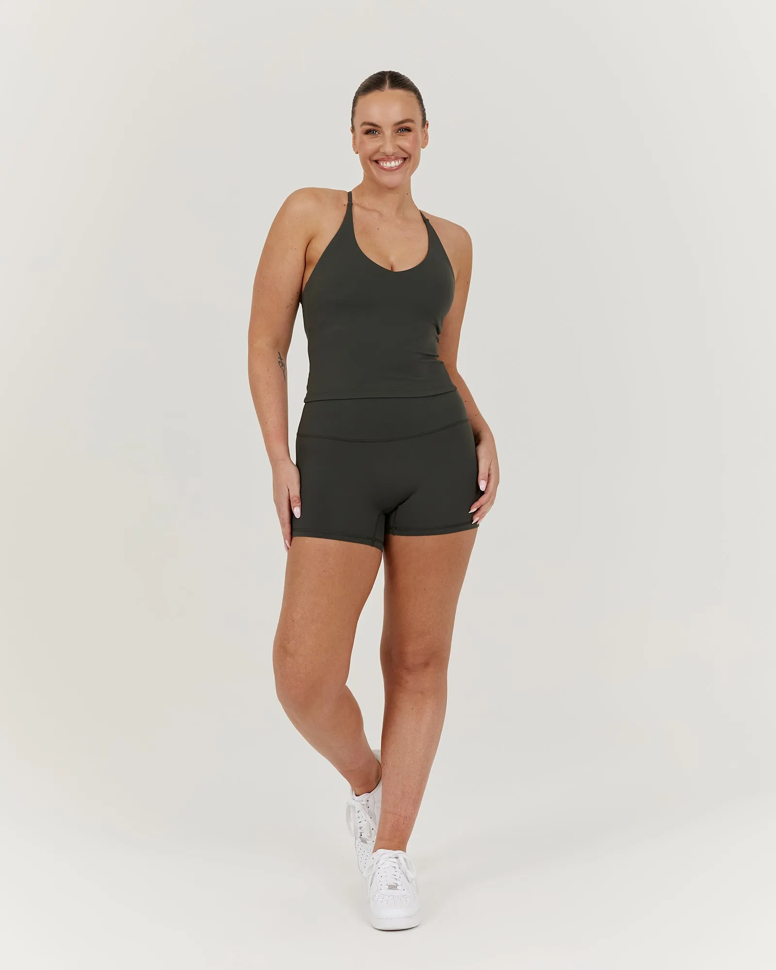LUXE KELSEY TOP - FOREST