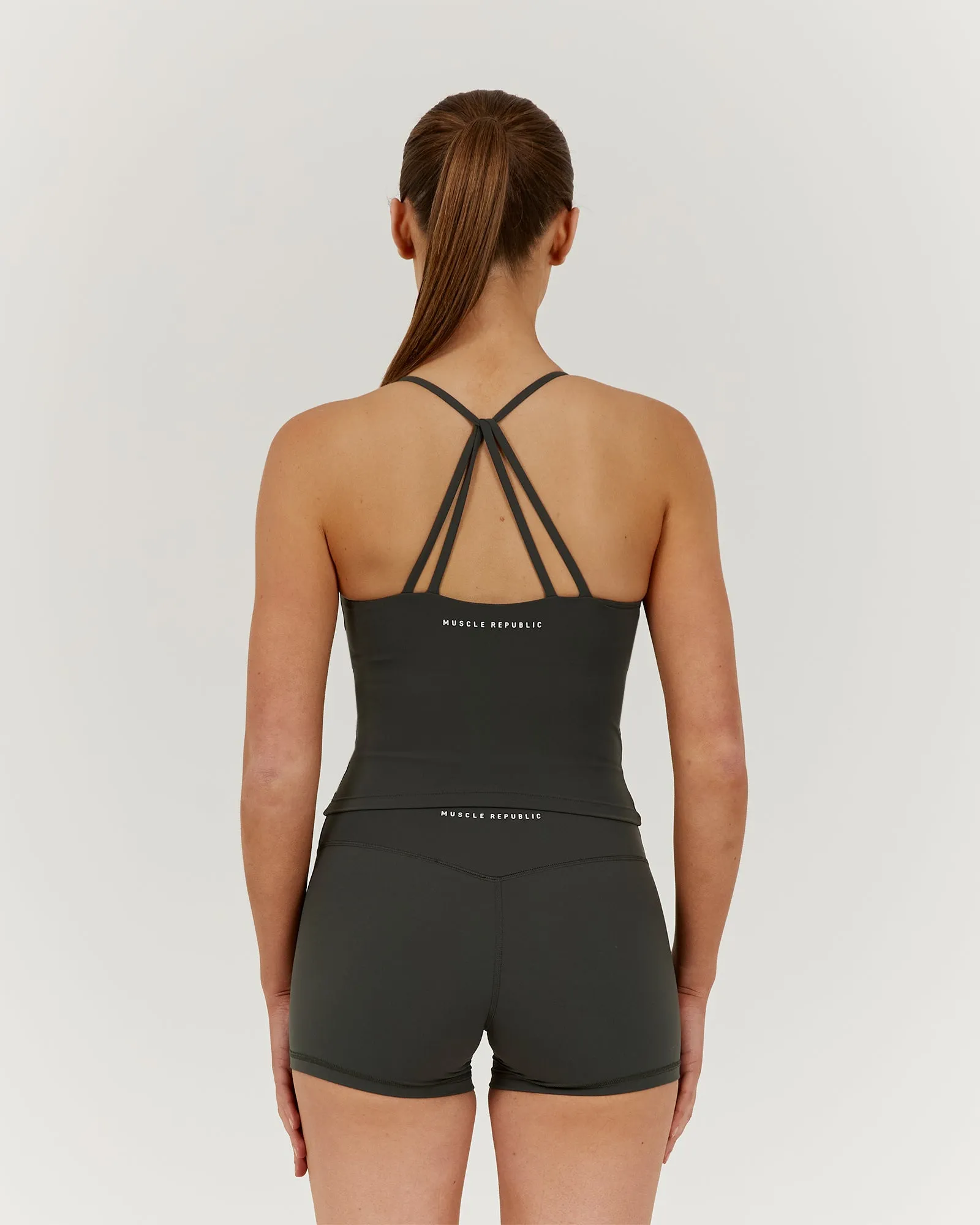 LUXE KELSEY TOP - FOREST