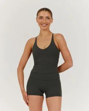 LUXE KELSEY TOP - FOREST