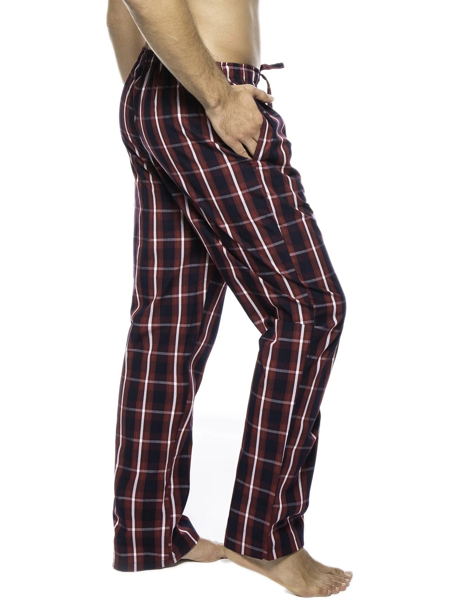 Men's 100% Woven Cotton Lounge Pants