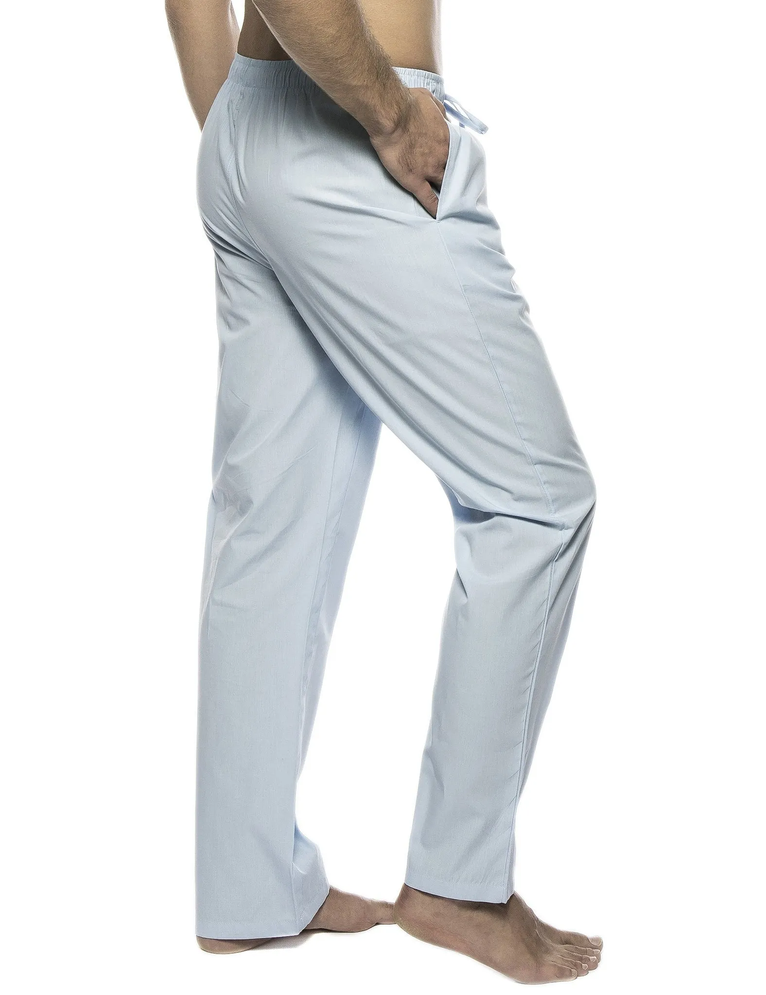 Men's 100% Woven Cotton Lounge Pants
