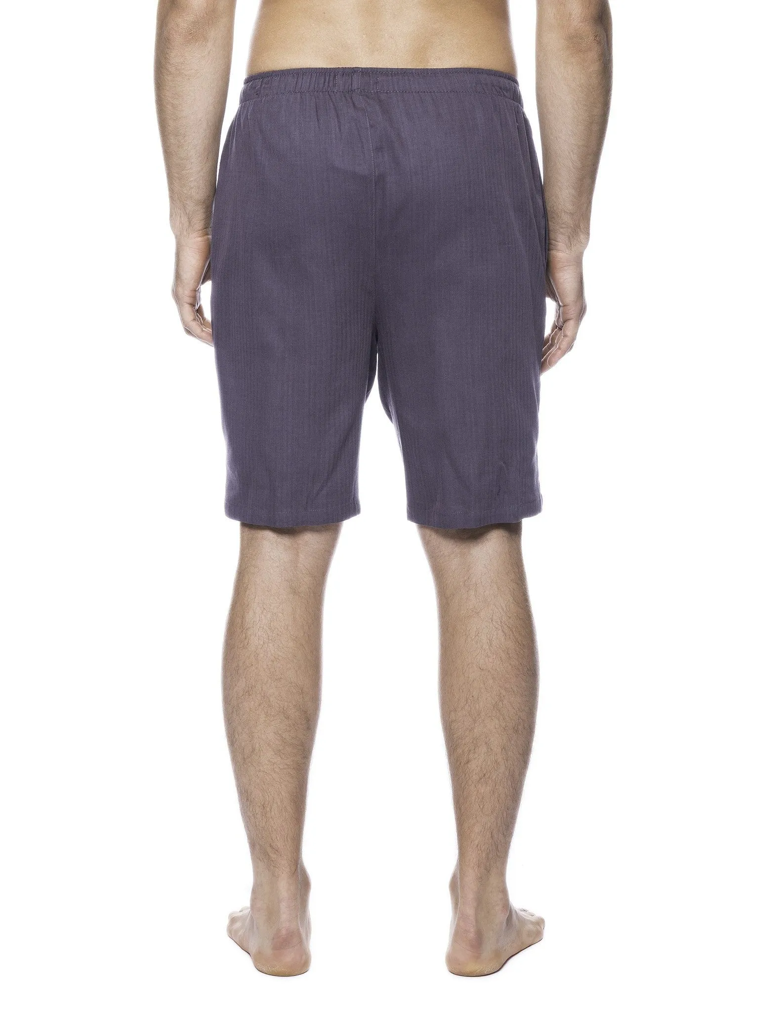Men's 100% Woven Cotton Lounge Shorts
