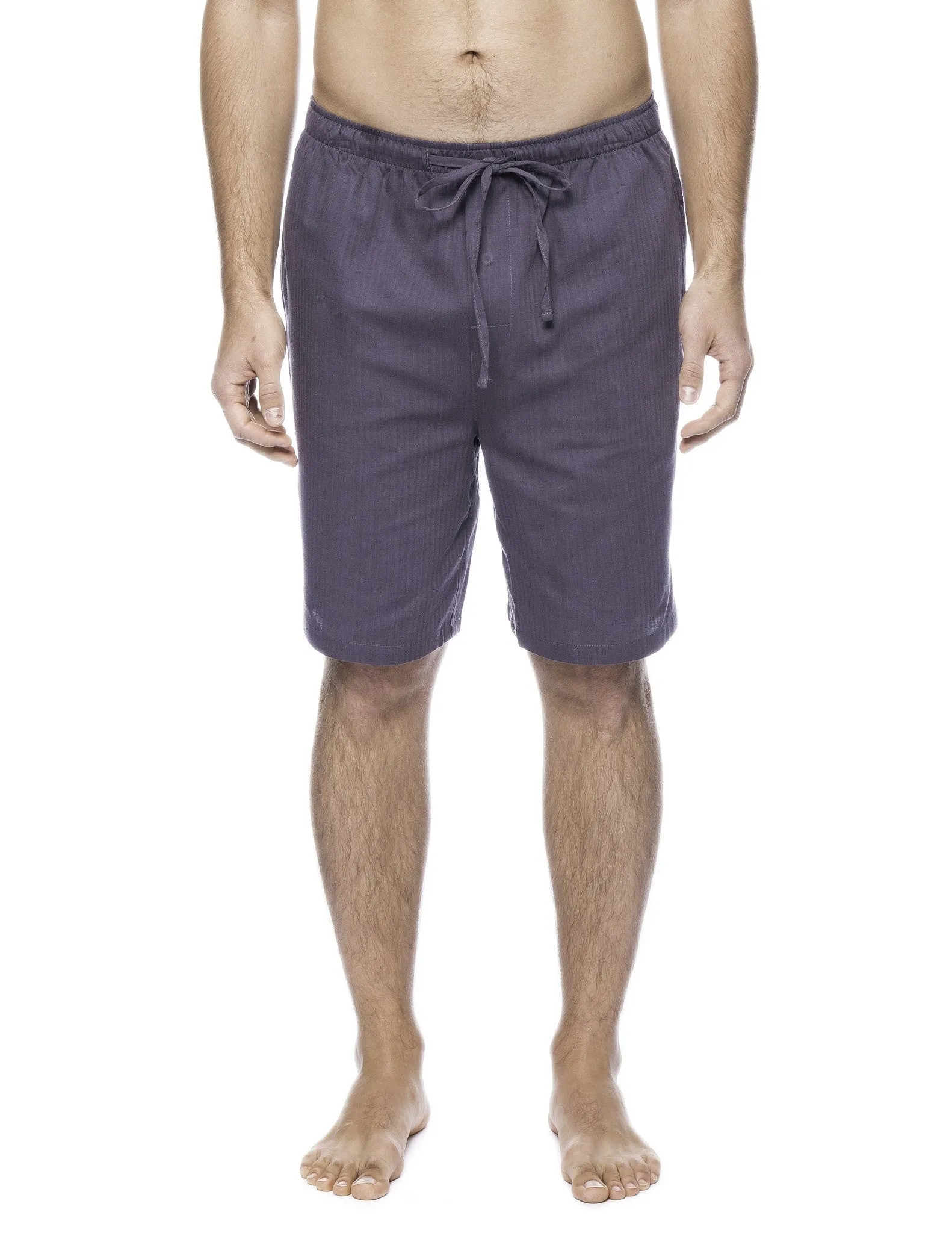 Men's 100% Woven Cotton Lounge Shorts