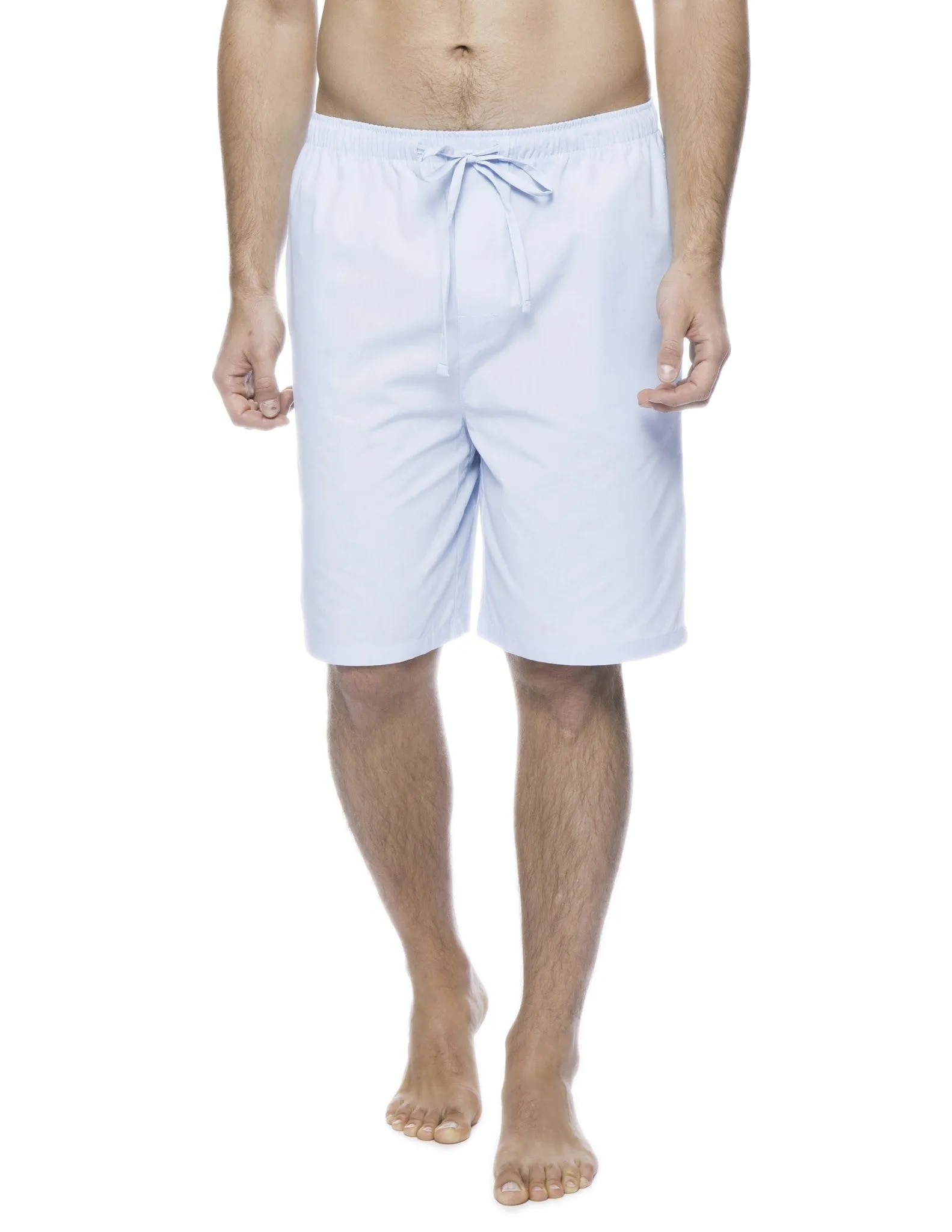 Men's 100% Woven Cotton Lounge Shorts