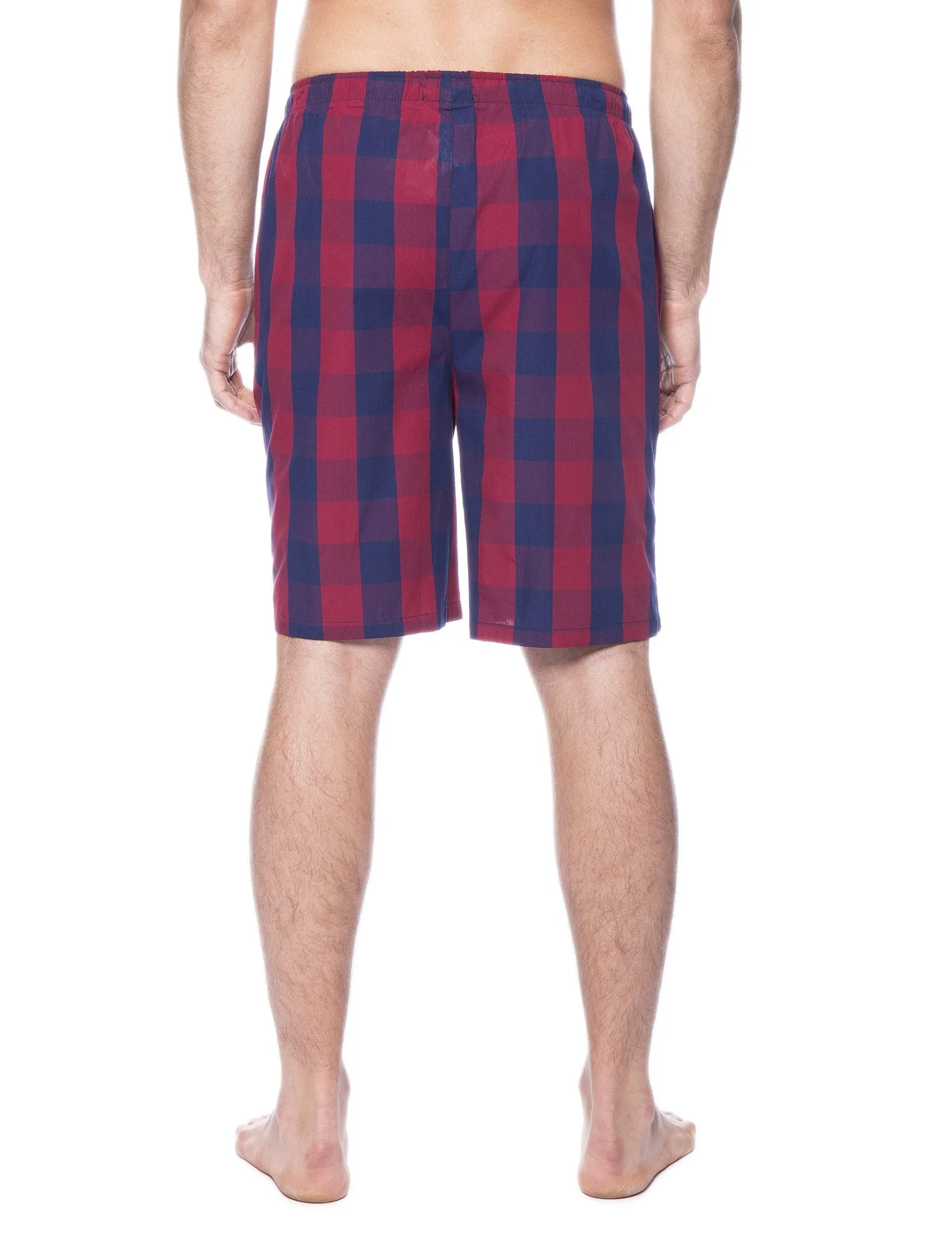 Men's 100% Woven Cotton Lounge Shorts