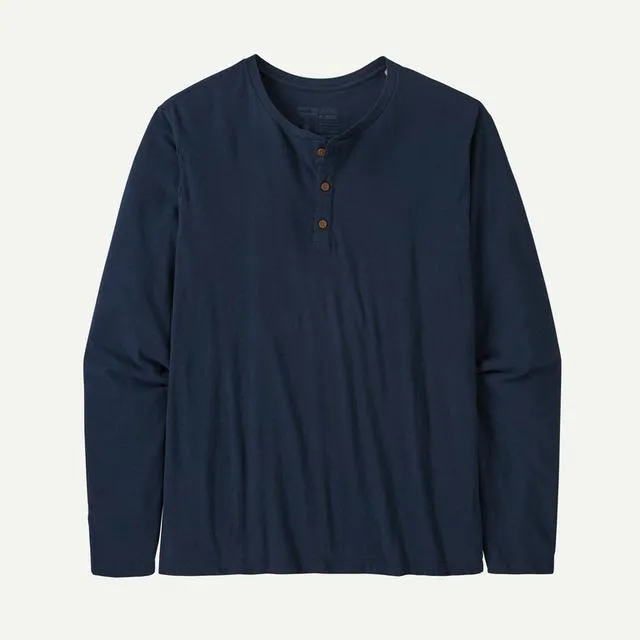 Men's Long-Sleeved Daily Henley