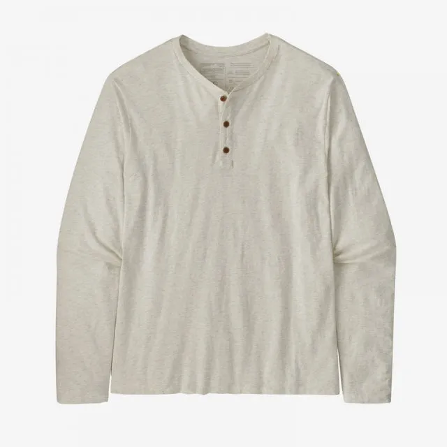 Men's Long-Sleeved Daily Henley
