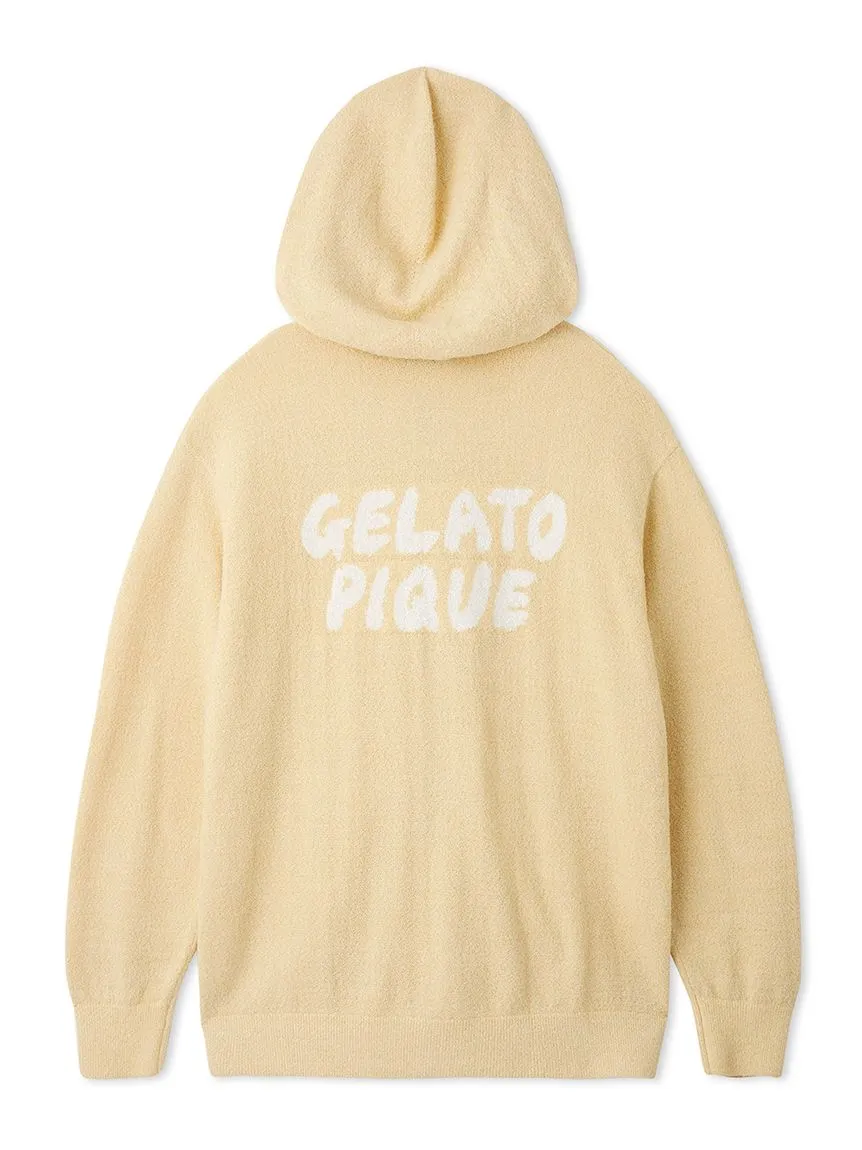 MEN'S Melange Jacquard Cozy Zip Up Hoodie