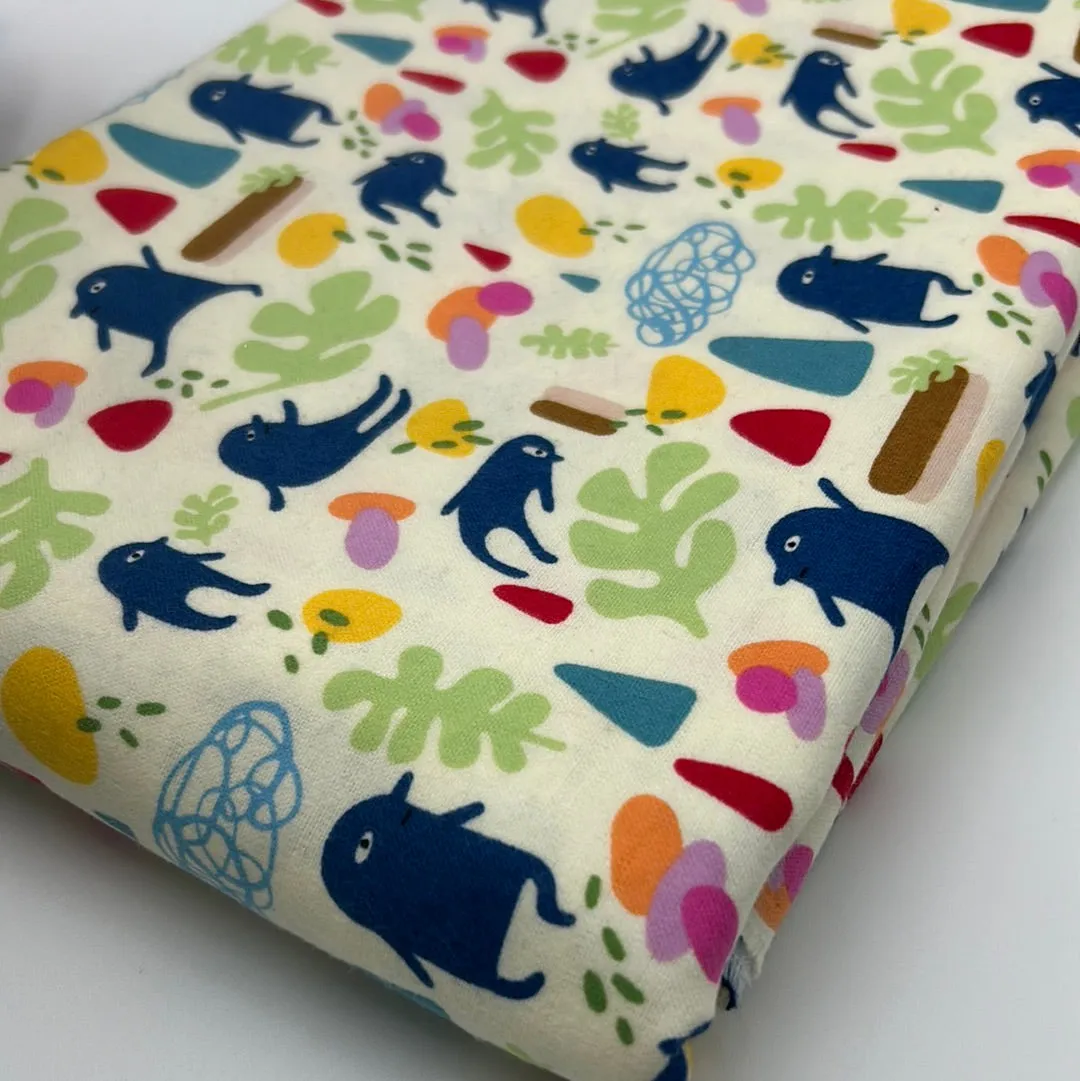 Organic Cotton Flannelette, 3 colours (WFL0268:270)