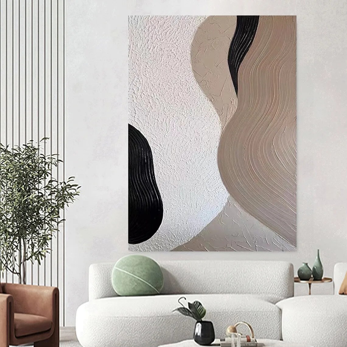 Serenity Swirls Canvas