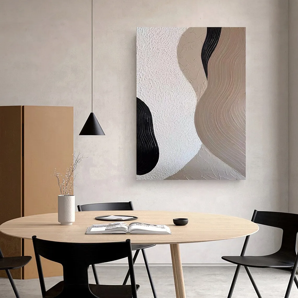 Serenity Swirls Canvas