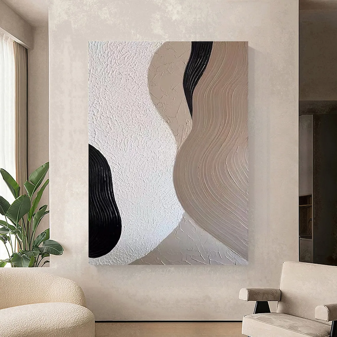 Serenity Swirls Canvas