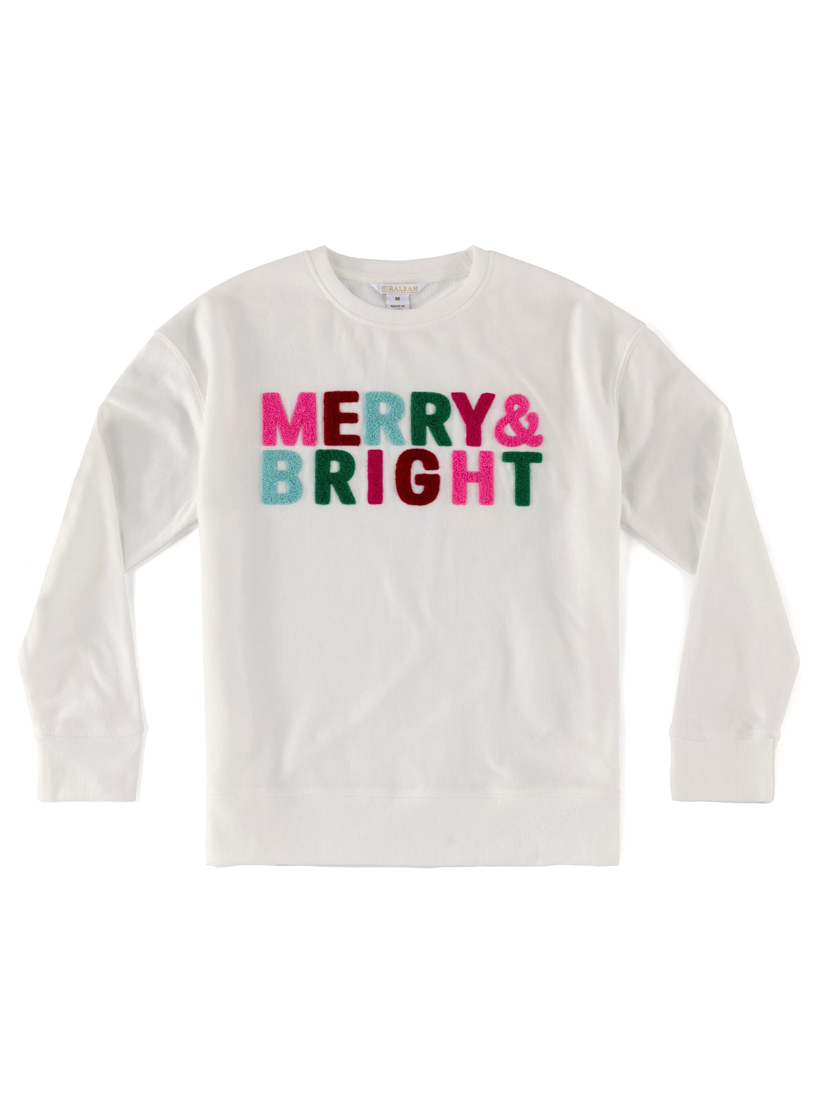 Shiraleah "Merry & Bright" Sweatshirt | Ivory