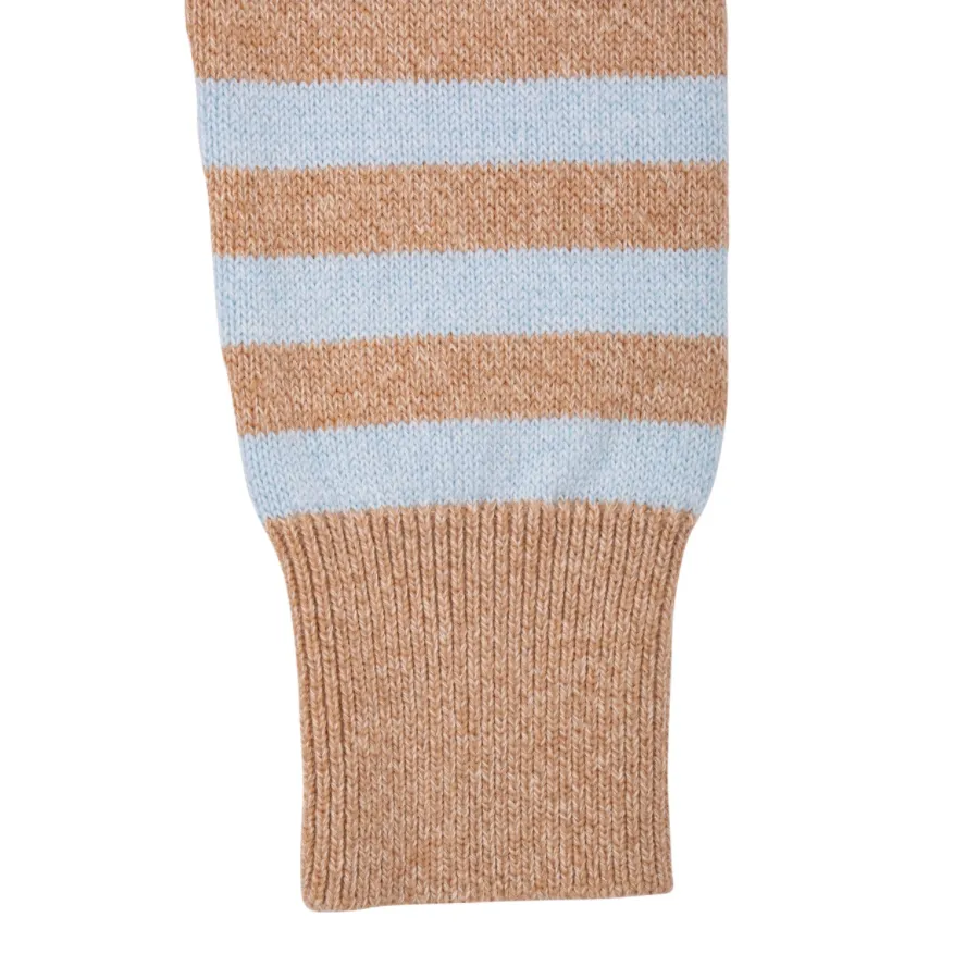 Striped Kids Knit Sweater Set