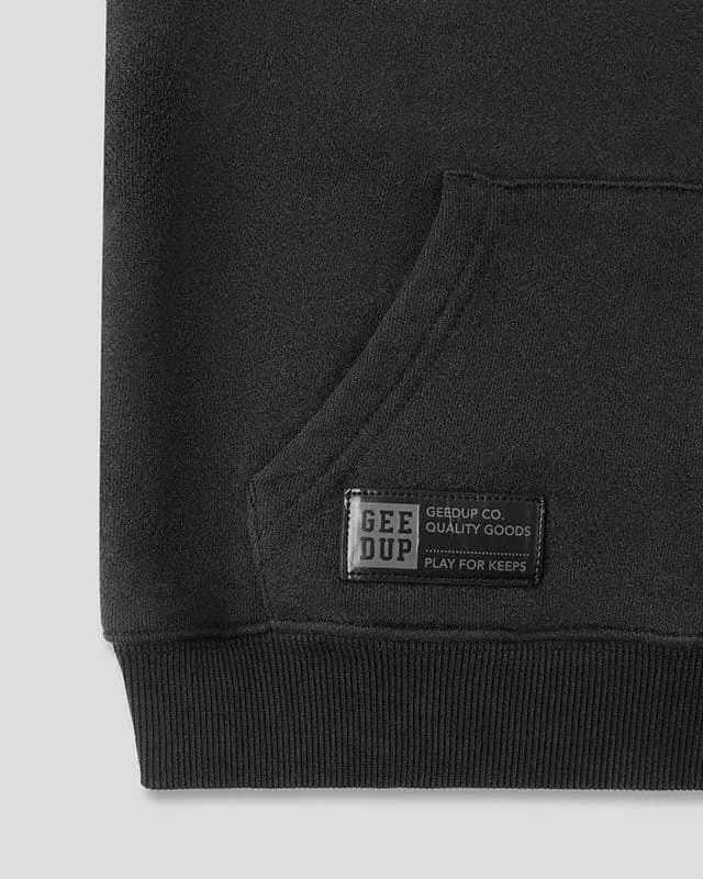 Team Logo Tracksuit Kids Vintage Washed Black