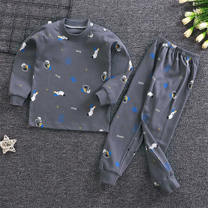 Toddler Kid Clothes Cotton-طقم بيجامات قطنية
