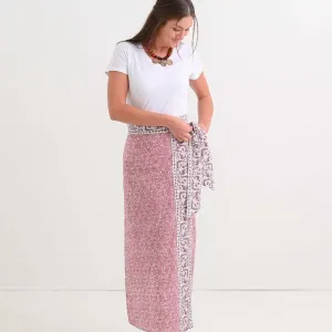 Tulip Sundial Mauveglow Wrap Skirt