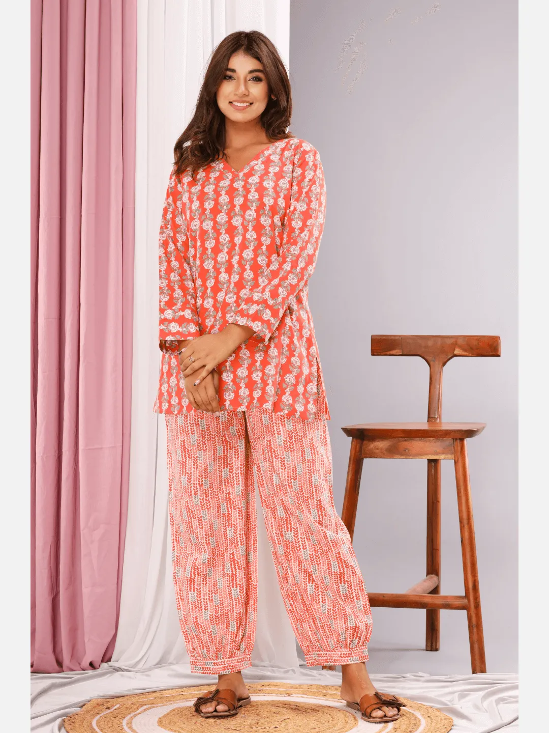 V Neck Tango Loungewear