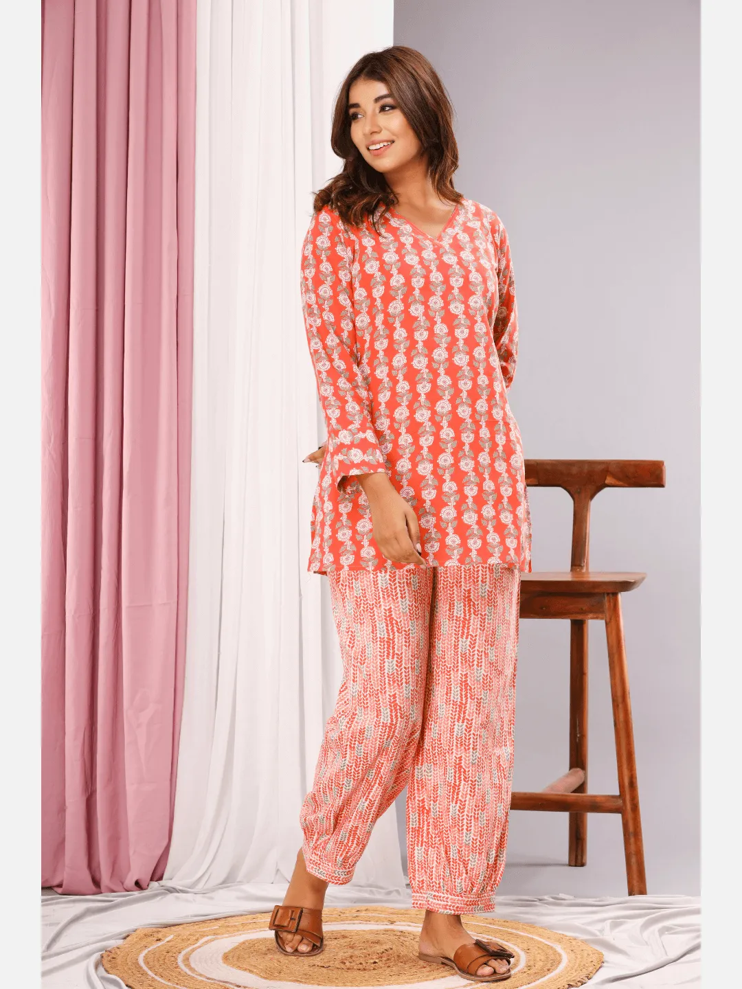 V Neck Tango Loungewear