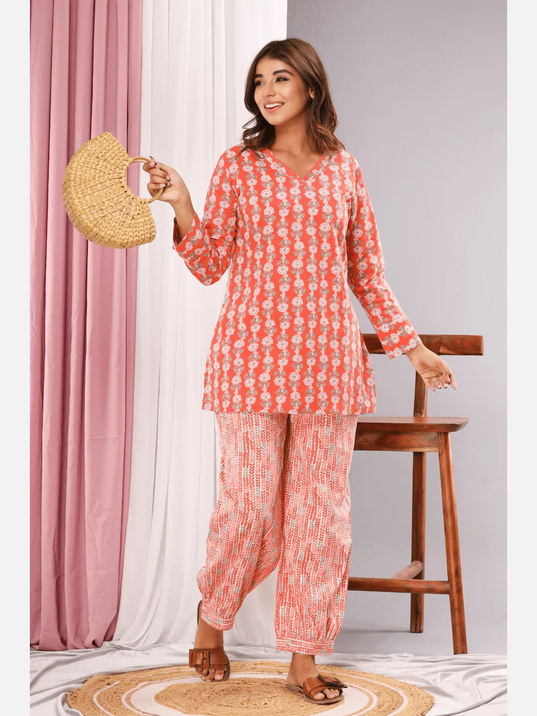V Neck Tango Loungewear